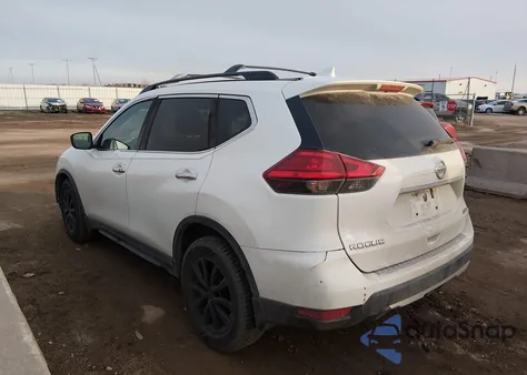 2017 Nissan Rogue Sv из США, поврежденный, VIN 5N1AT2MV6HC821574